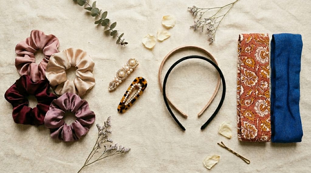 hair accessories for better hair styling for PMOS people